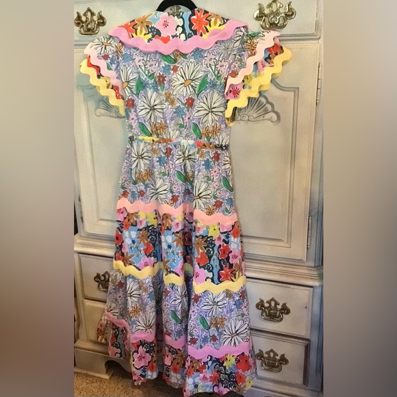 CeliaB/.OLAV.FLORAL.MIDI.DRESS - Picture 10 of 12